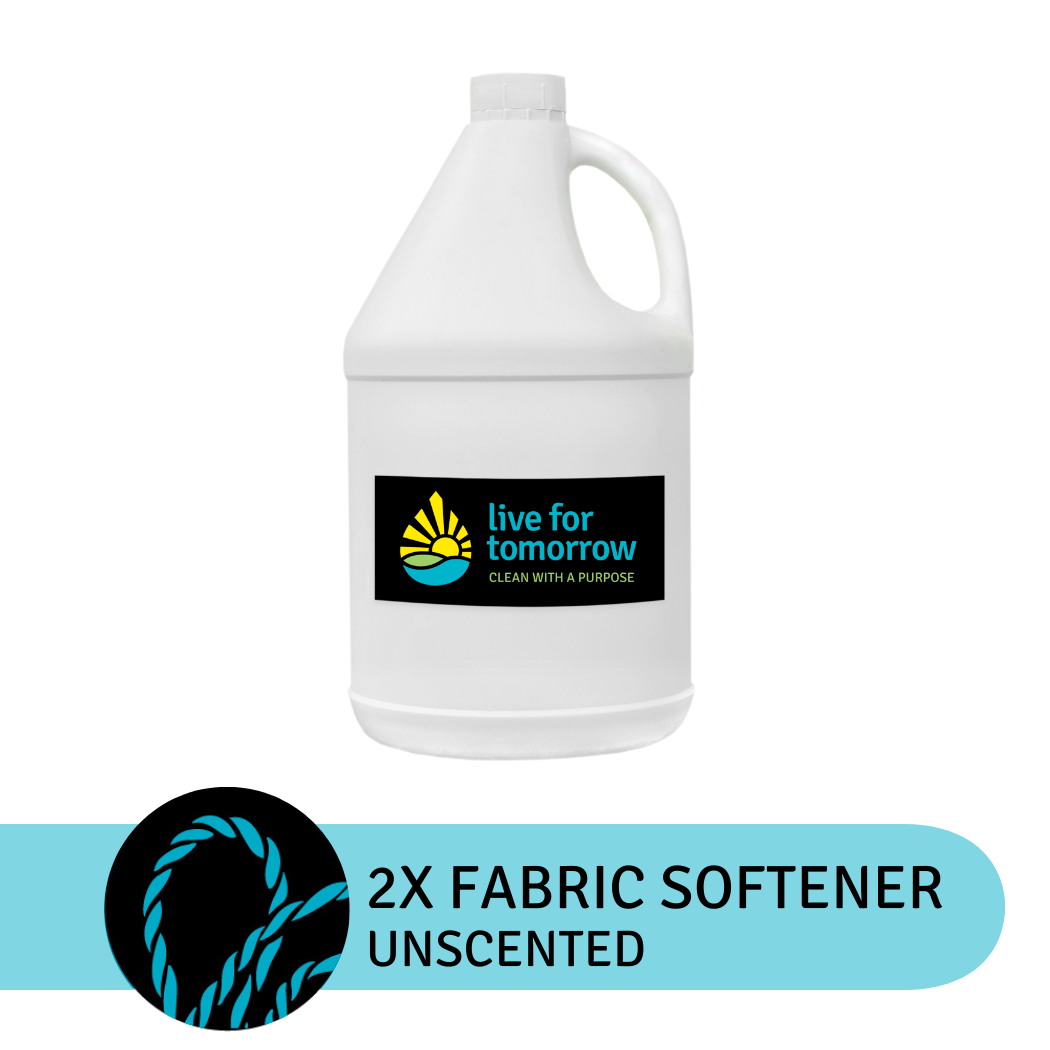 Fabric Softener, 2X Concentrated, Unscented - Live For Tomorrow