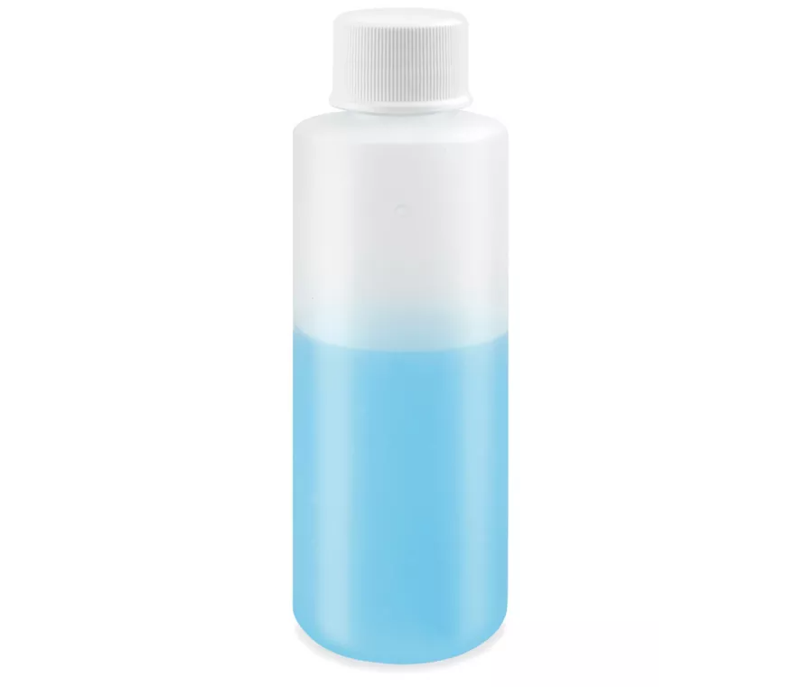 118mL  I 4fl oz Natural HDPE Cylinder Bottle