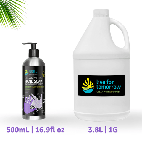 Hand Soap, Lavender, with Coconut & Sunflower Moisturizer, Live For Tomorrow