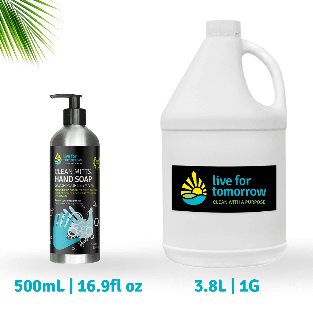 Hand Soap, Unscented, with Coconut & Sunflower Moisturizer, Live For Tomorrow