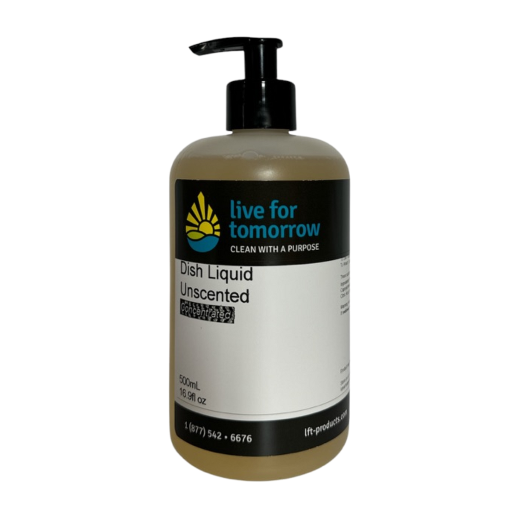 Dish Liquid, Concentrated, Unscented
