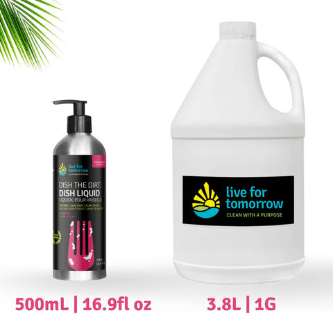 Dish Liquid, Concentrated, Grapefruit, Live For Tomorrow
