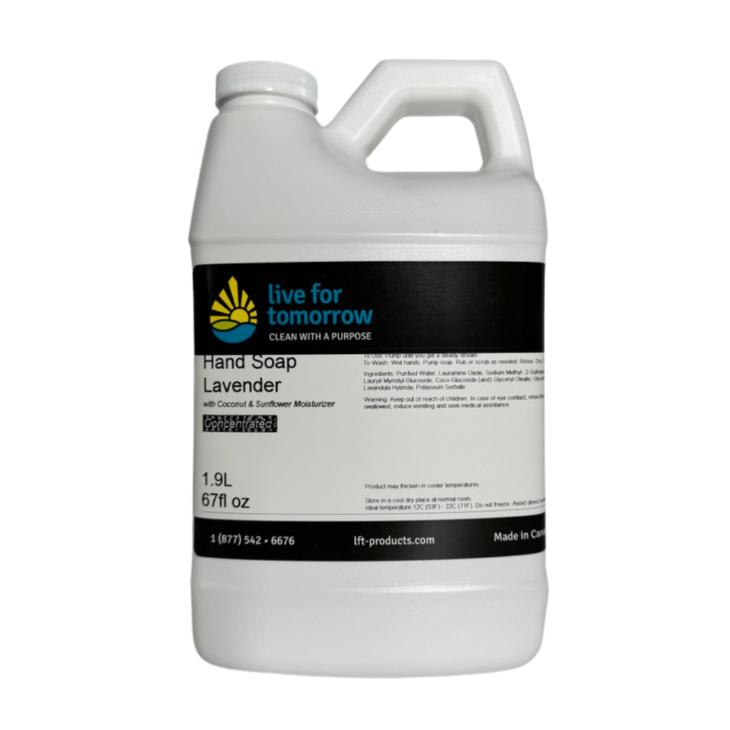 Hand Soap, Lavender, with Coconut & Sunflower Moisturizer