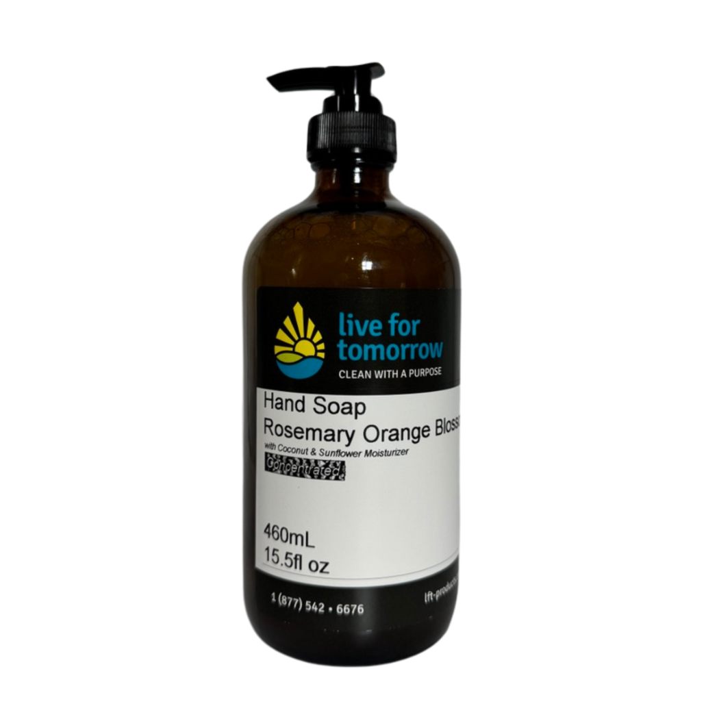 » Hand Soap, Rosemary Orange Blossom, with Coconut & Sunflower Moisturizer (100% off)