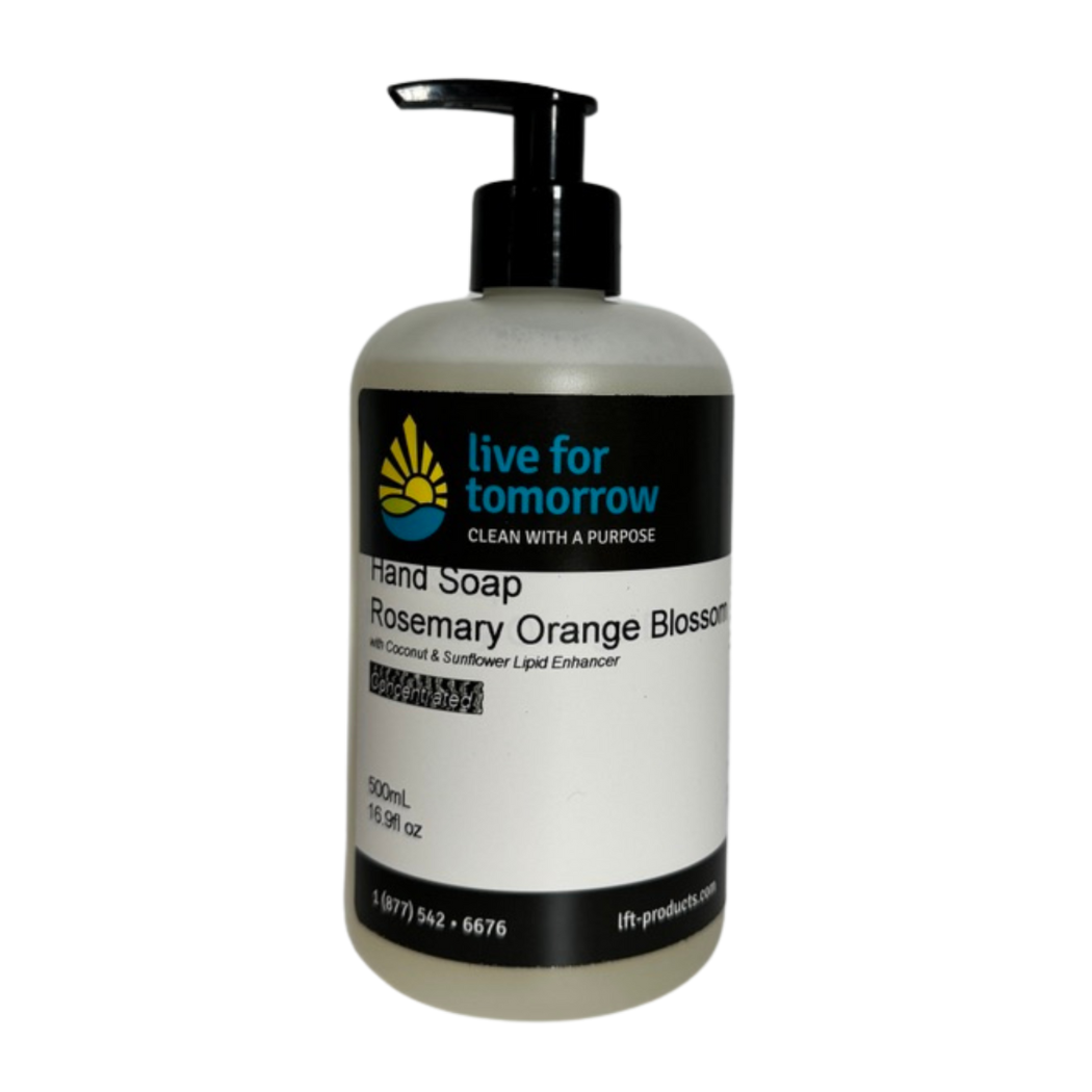 » Hand Soap, Rosemary Orange Blossom, with Coconut & Sunflower Moisturizer (100% off)