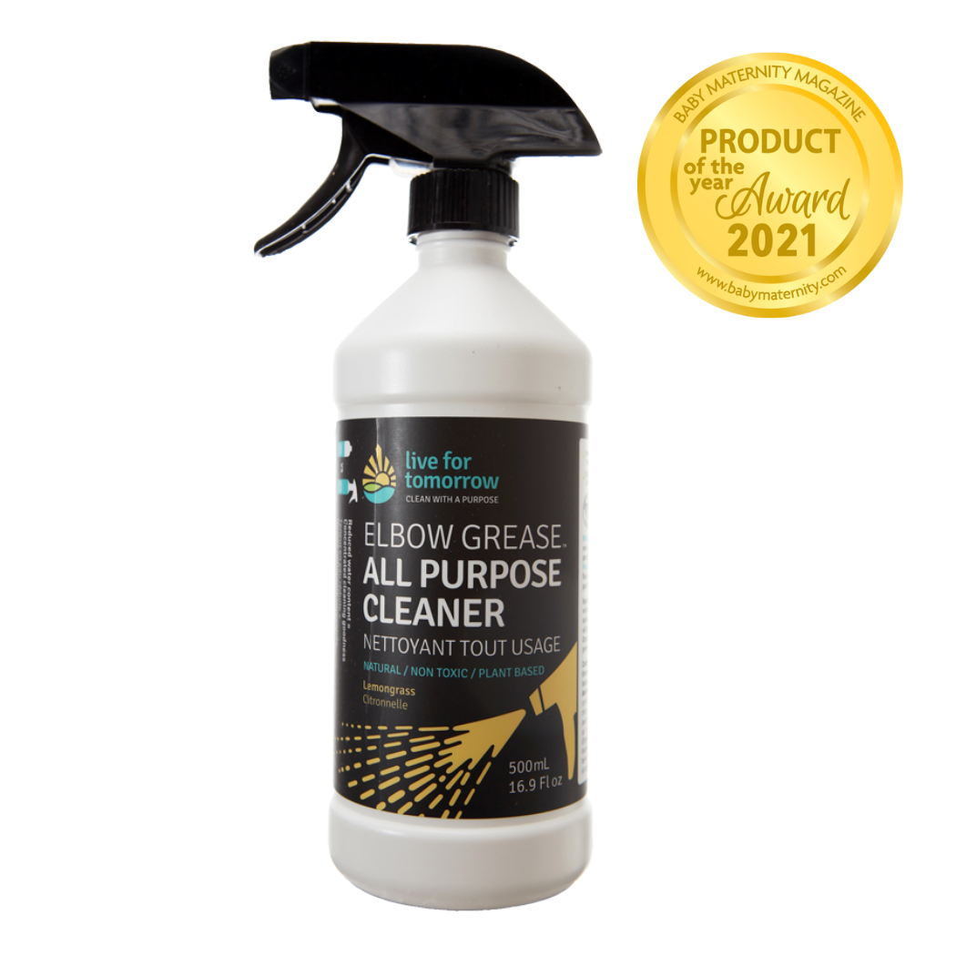 500mL bottle of Lemongrass Concentrated Natural All-Purpose Cleaner with Product of the Year Award