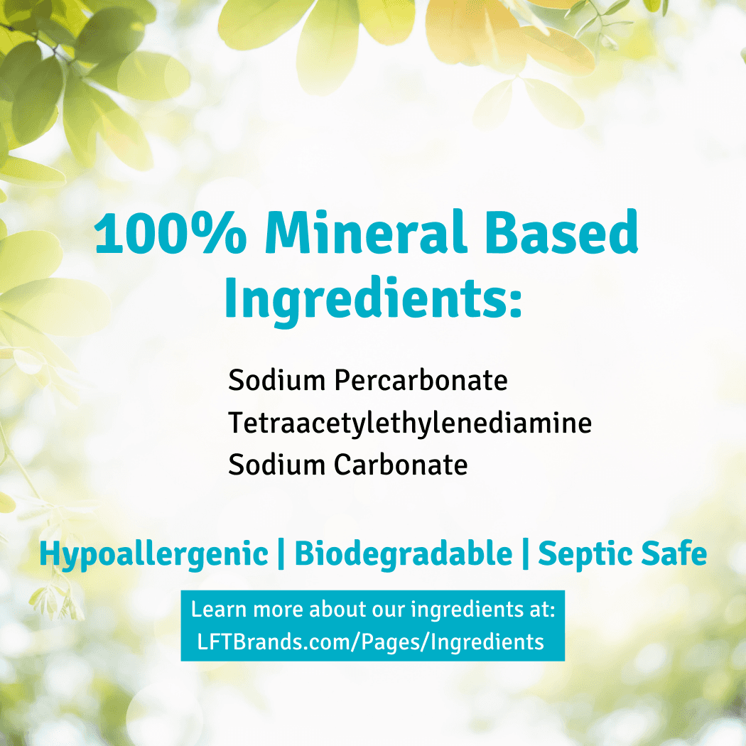 Enviro Powder Bleach, Hydrogen Peroxide, Non-Chlorinated Live For Tomorrow