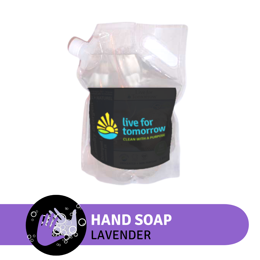 Hand Soap, Lavender, with Coconut & Sunflower Moisturizer