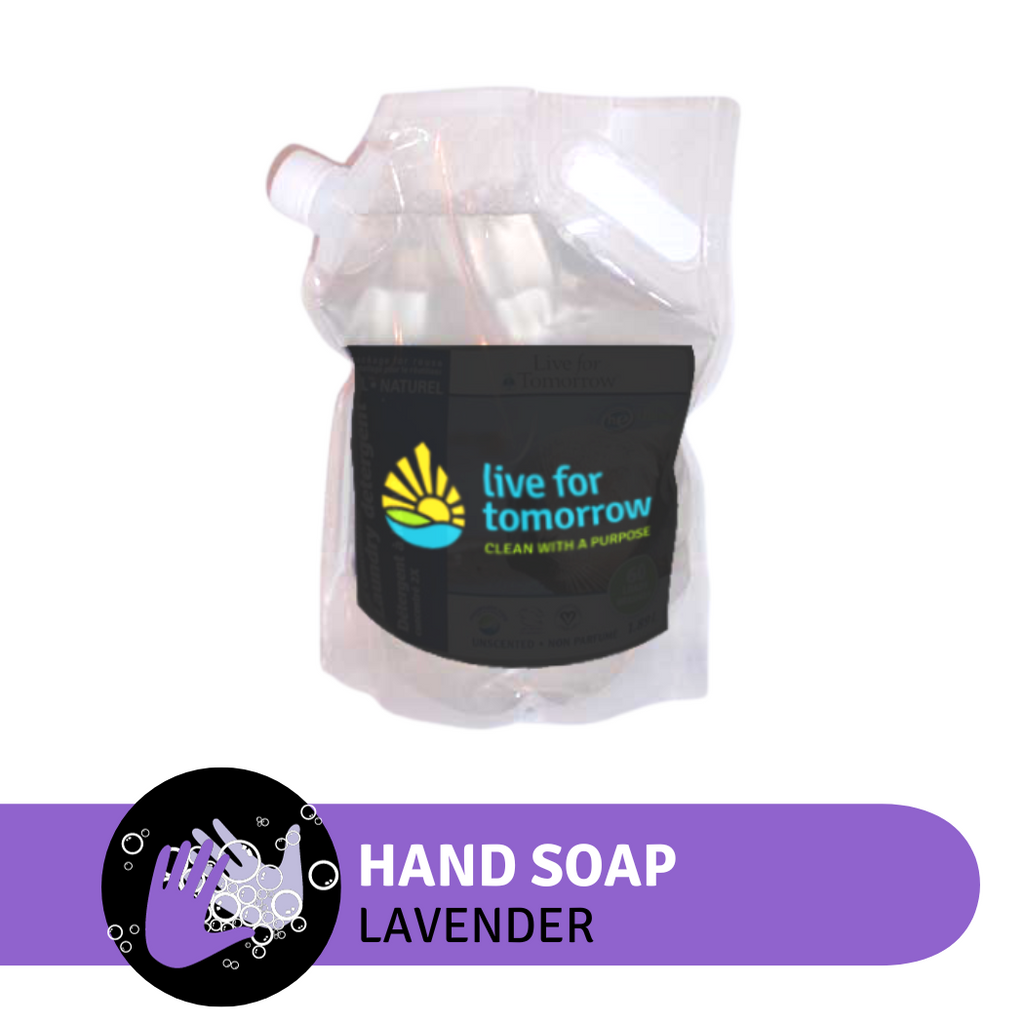Hand Soap, Lavender, with Coconut & Sunflower Moisturizer