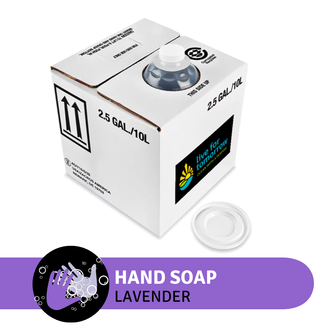 10L bag-in-box REFILL of Lavender Natural Hand Soap