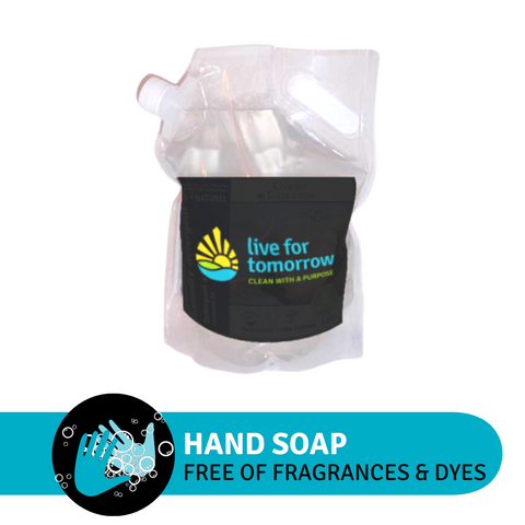 Hand Soap, Unscented, with Coconut & Sunflower Moisturizer