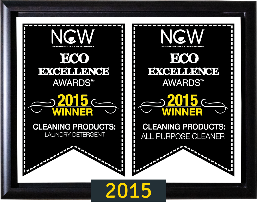 2015 - Natural Child Award - Laundry Detergent and All Purpose Cleaner