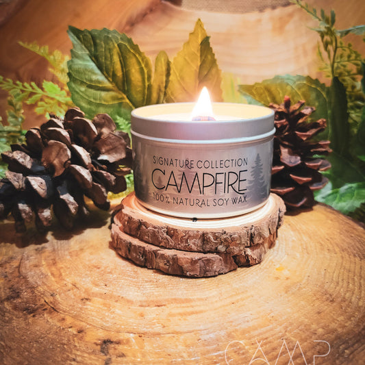 CANDLE - Campfire | Backcountry Tin - 6.5 oz | 185g Camp Candle Co