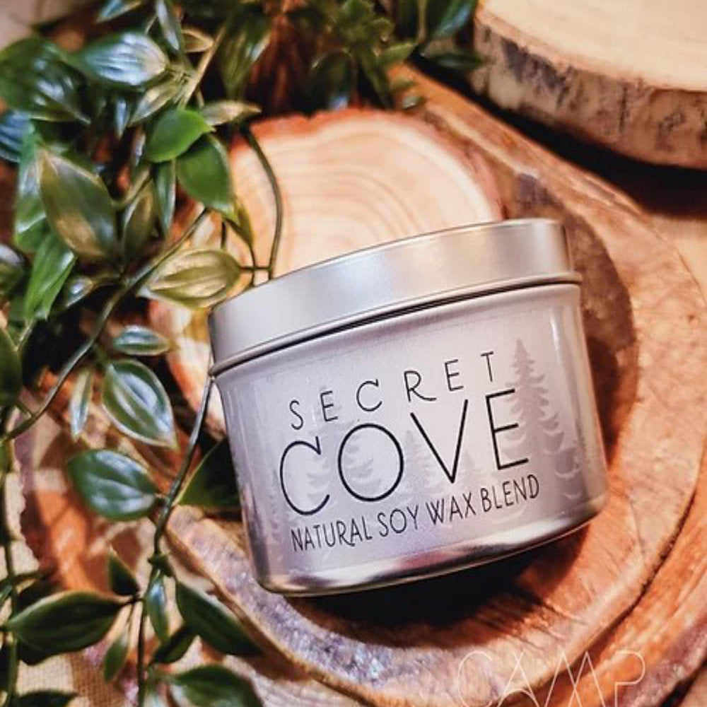 CANDLE - Secret Cove | Backcountry Tin - 6.5 oz | 185g Camp Candle Co