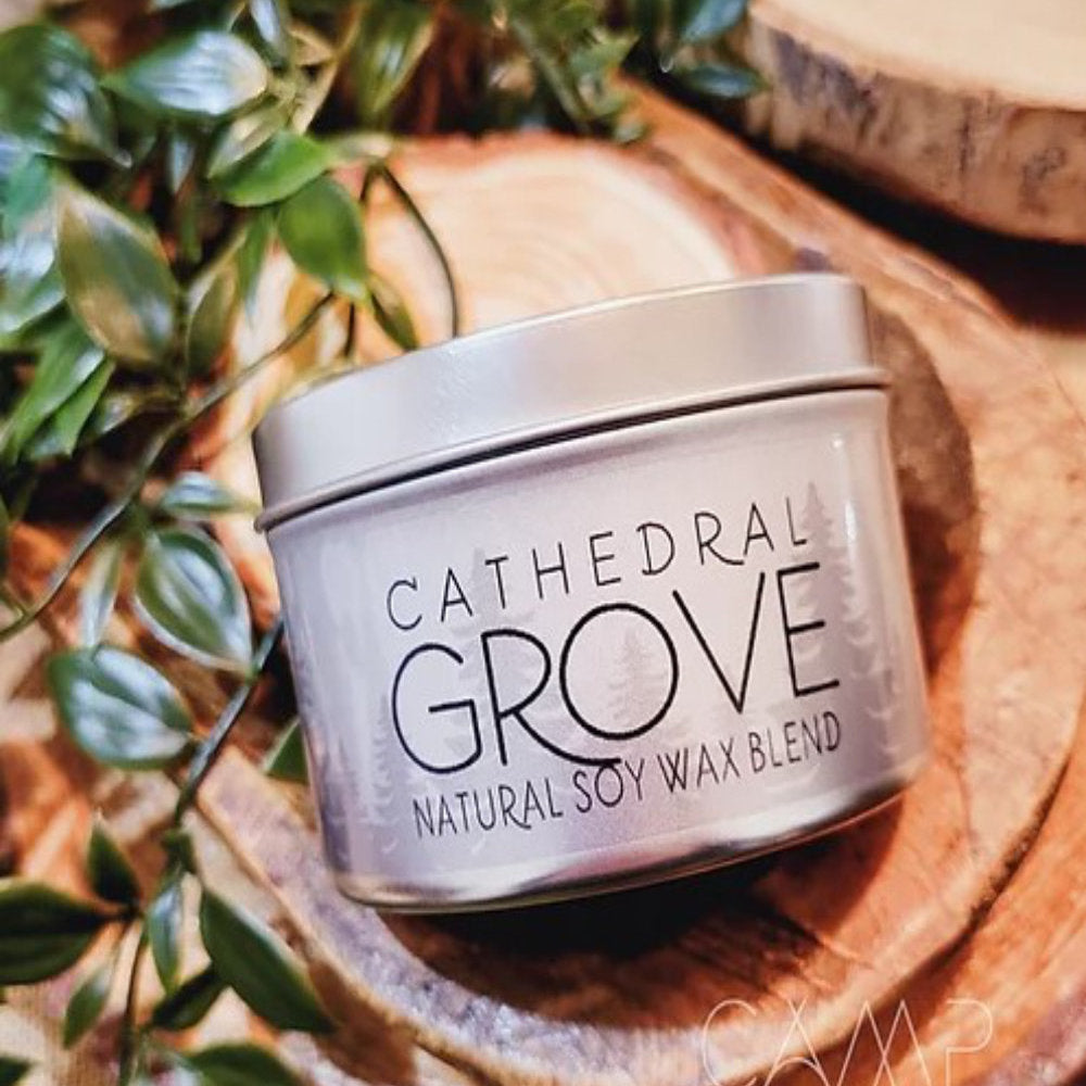 CANDLE - Cathedral Grove | Backcountry Tin - 6.5 oz | 185g Camp Candle Co