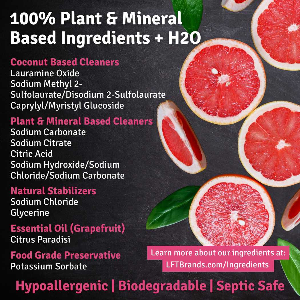 Dish Liquid, Concentrated, Grapefruit Live For Tomorrow