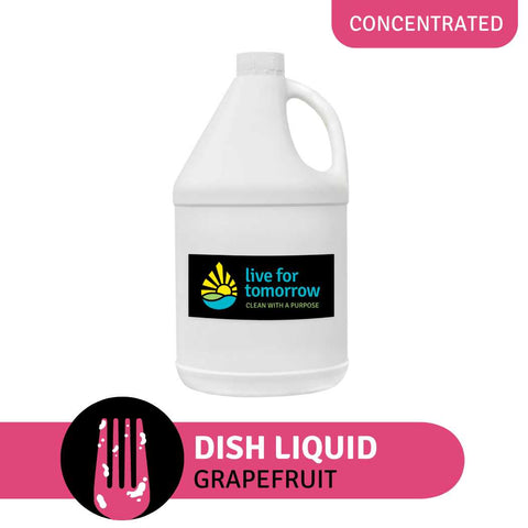 Dish Liquid, Concentrated, Grapefruit Live For Tomorrow