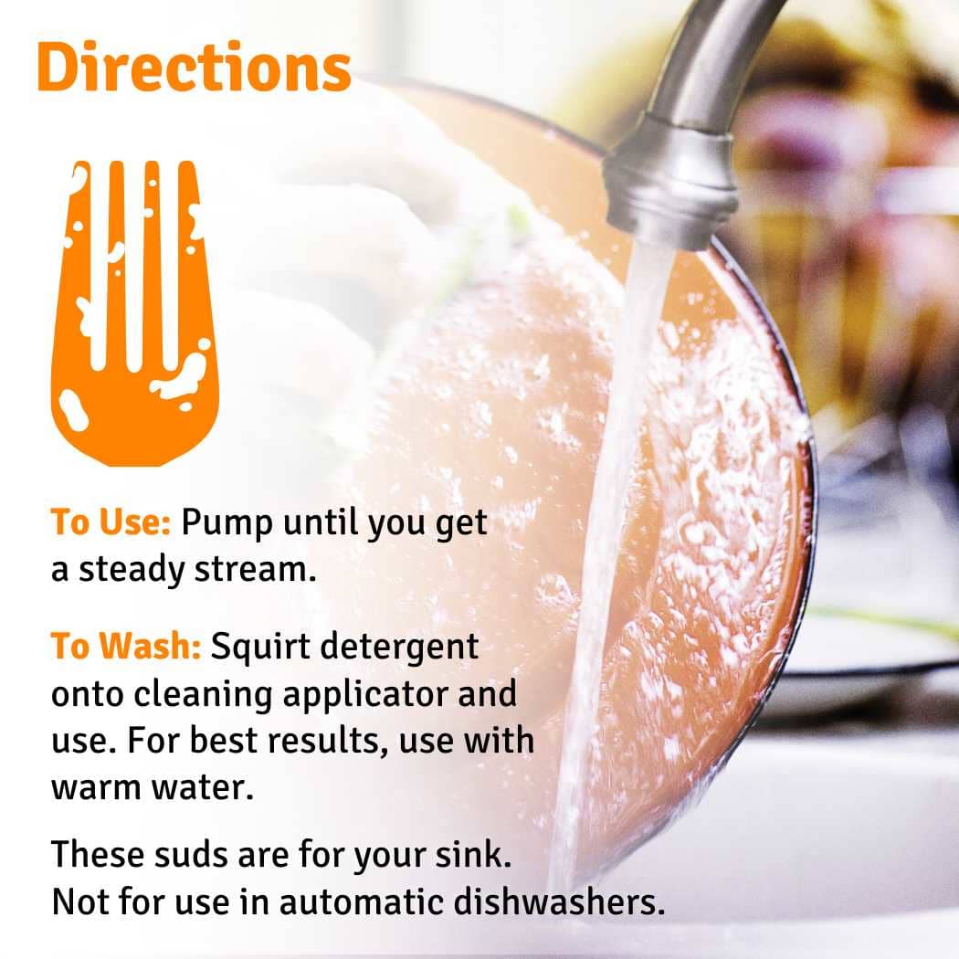 Dish Liquid, Concentrated, Rosemary Orange Blossom, Live For Tomorrow