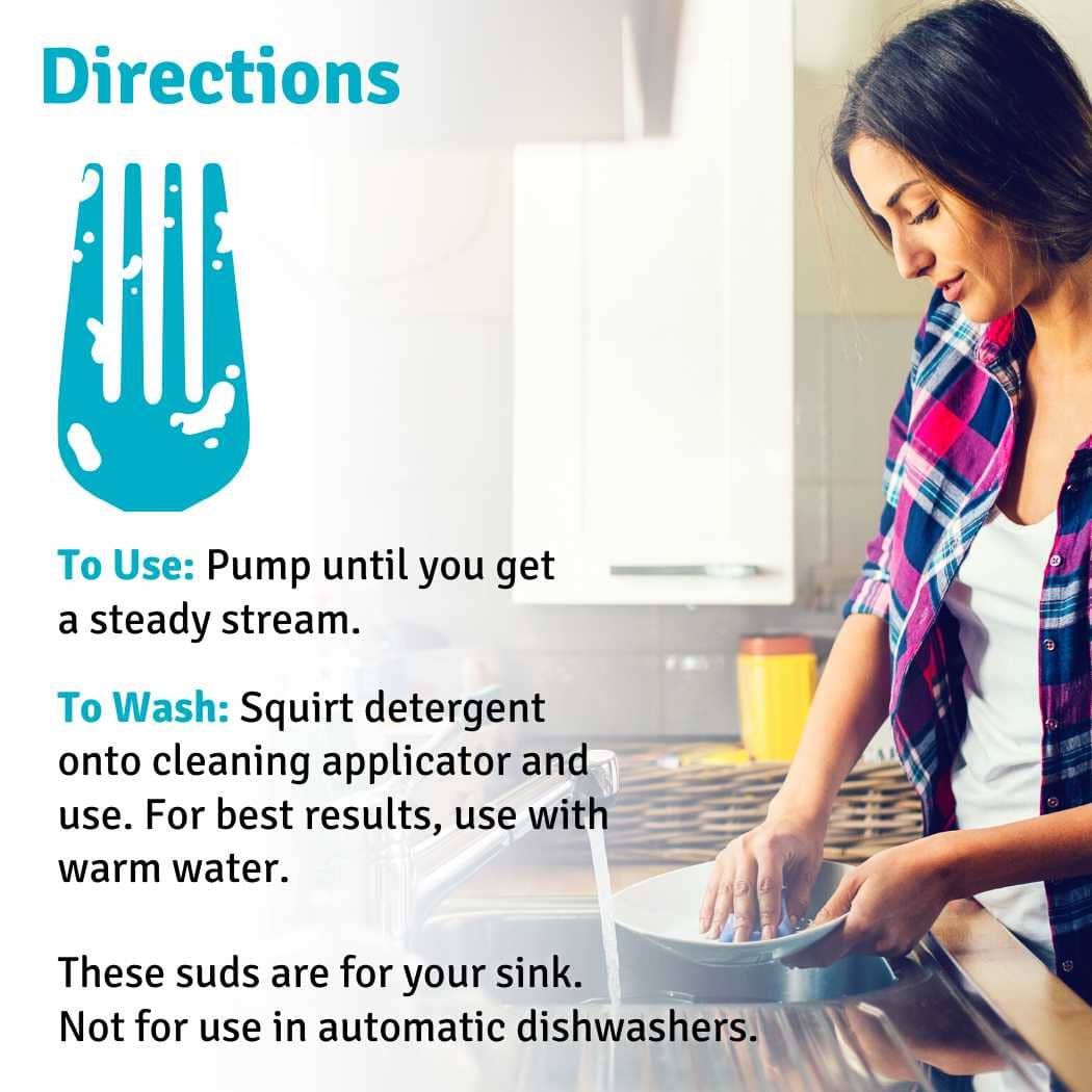 Dish Liquid, Concentrated, Unscented, Live For Tomorrow