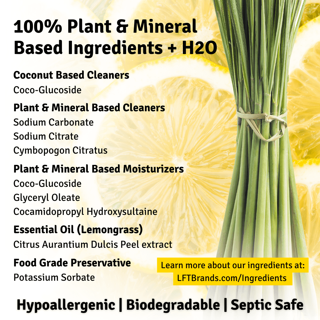 All Purpose Cleaner, Lemongrass, Live For Tomorrow