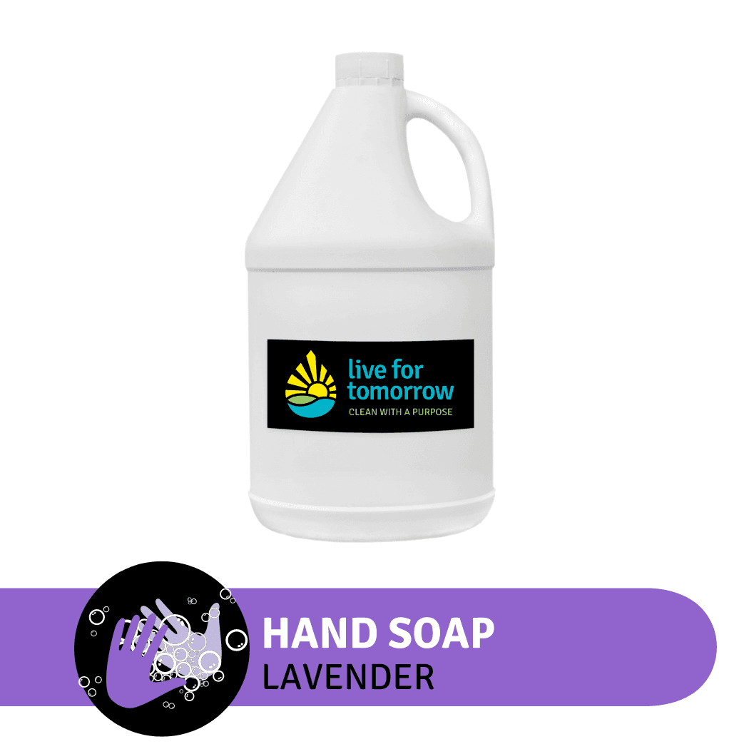Hand Soap, Lavender, with Coconut & Sunflower Moisturizer, Live For Tomorrow