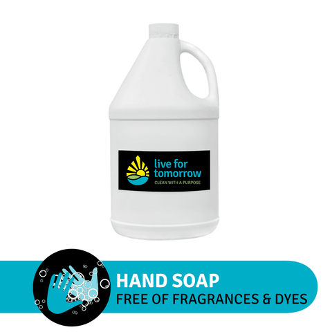 Hand Soap, Unscented, with Coconut & Sunflower Moisturizer Live For Tomorrow