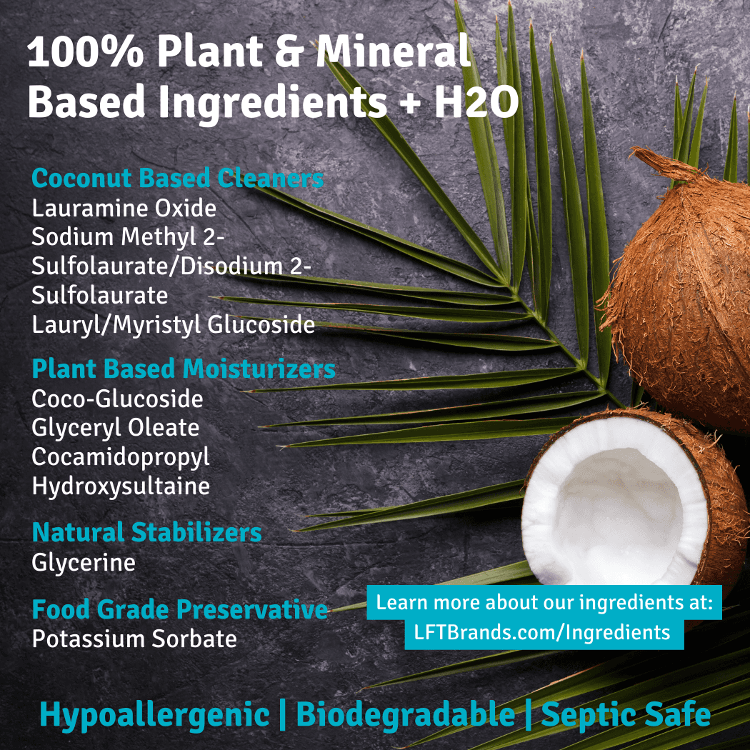 Hand Soap, Unscented, with Coconut & Sunflower Moisturizer, Live For Tomorrow