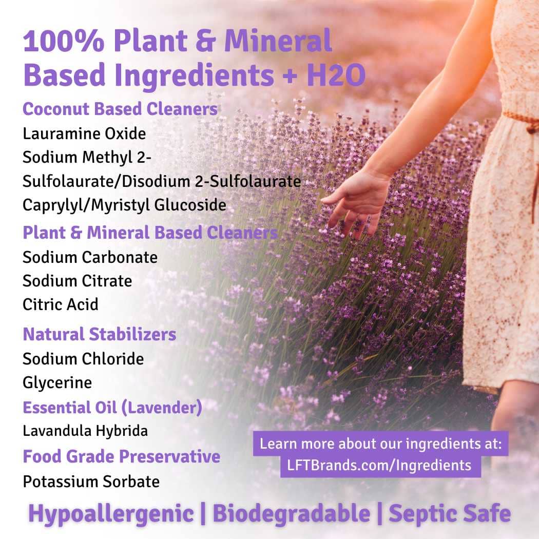 Liquid Laundry, 8x Concentrated, Lavender, Live For Tomorrow