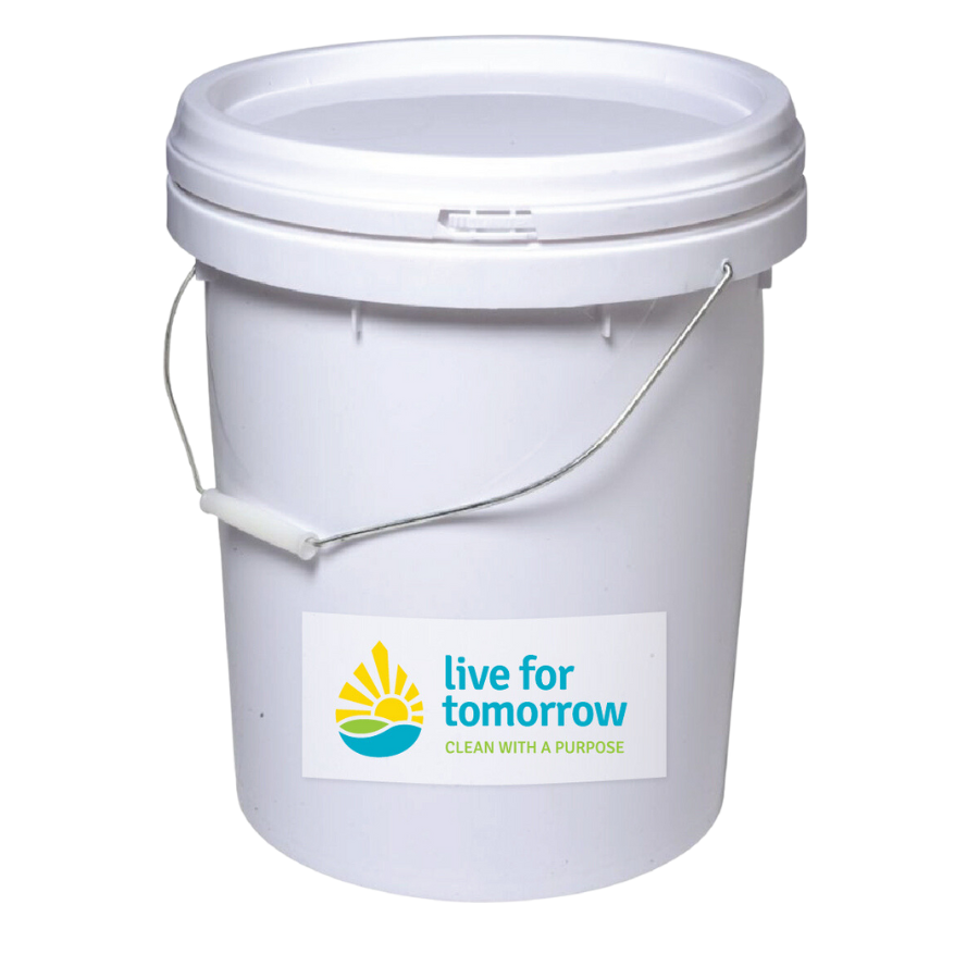 Live for Tomorrow natural cleaning products refillable bottles