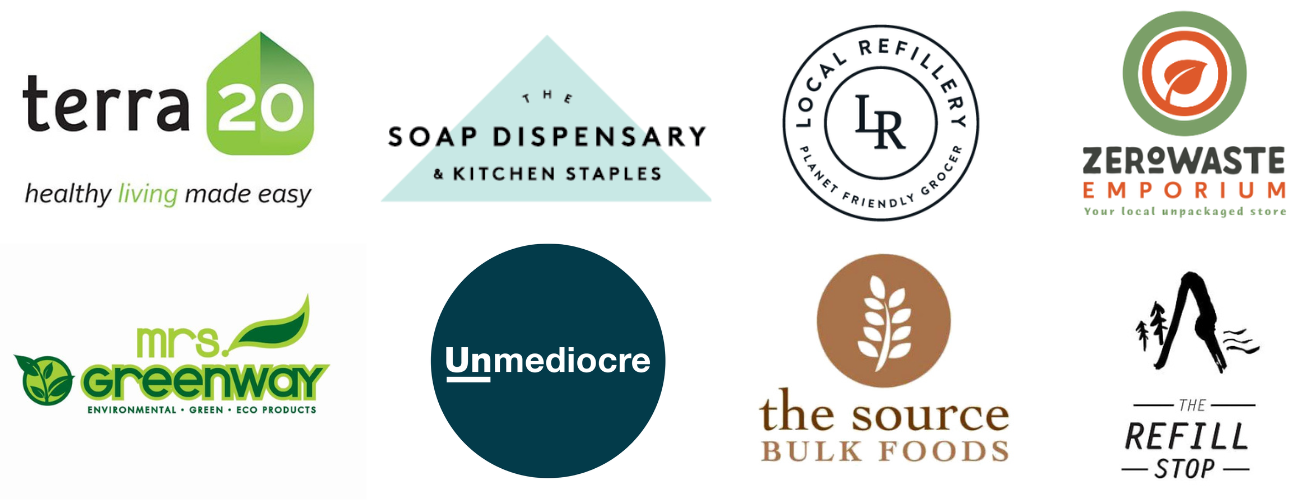 Retailers and Refilleries that carry Live for Tomorrow Natural Cleaning Products